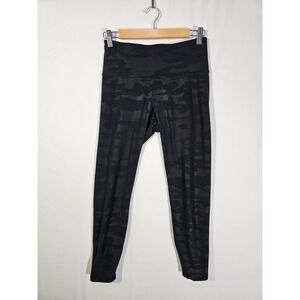 Athleisure Old Navy Elevate Leggings Womens S Black Camo